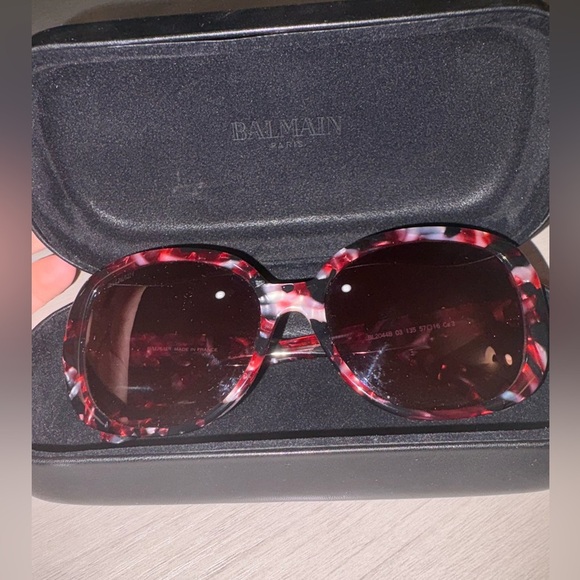 Balmain Tortoiseshell Sunglasses - Picture 4 of 10